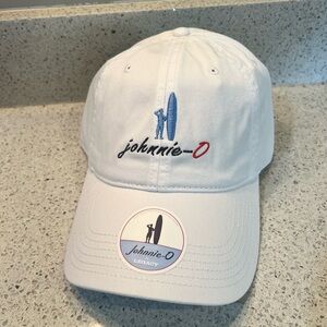 Johnnie-O Outfitter Trucker Mesh Baseball Hat.